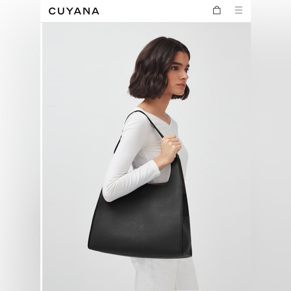 NWT Cuyana Oversized Double Looped Tote
